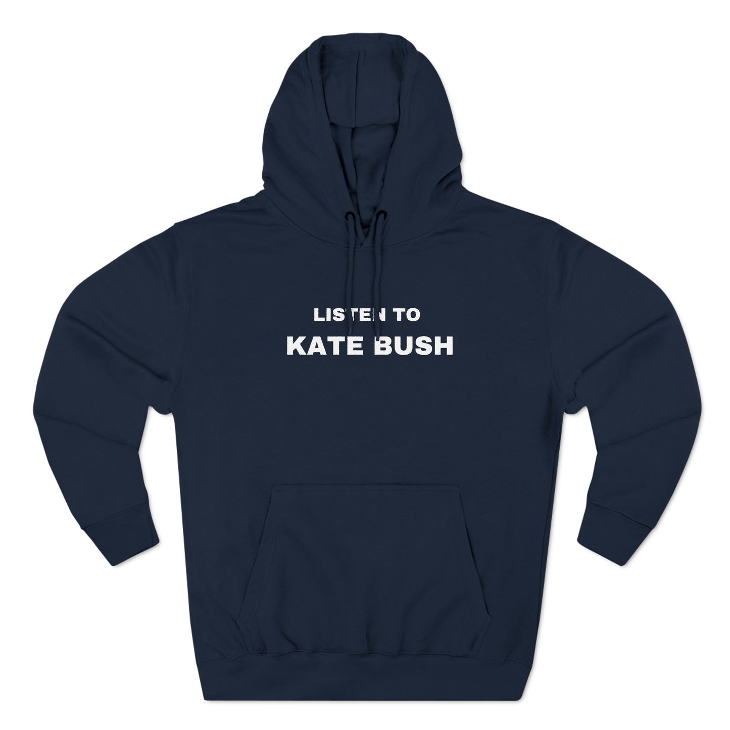 Listen To Kate Bush Three-Panel Fleece Hoodie