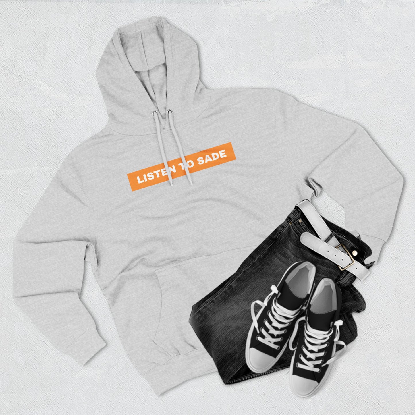 Listen to Sade Three-Panel Fleece Hoodie