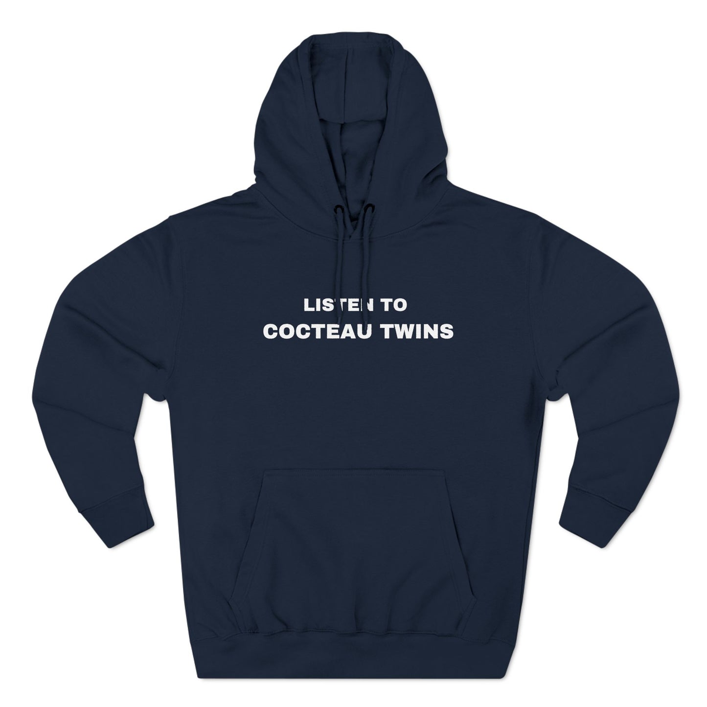 Listen To Cocteau Twins Three-Panel Fleece Hoodie