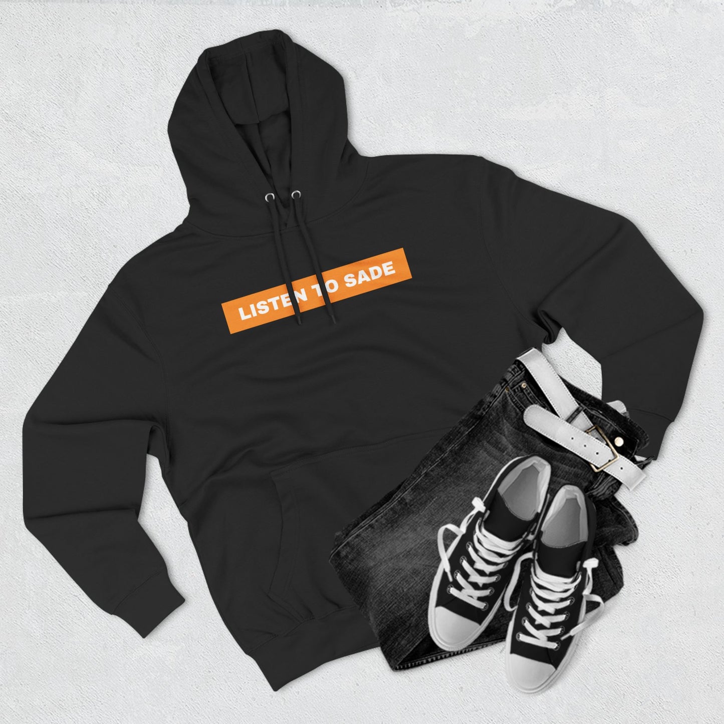 Listen to Sade Three-Panel Fleece Hoodie