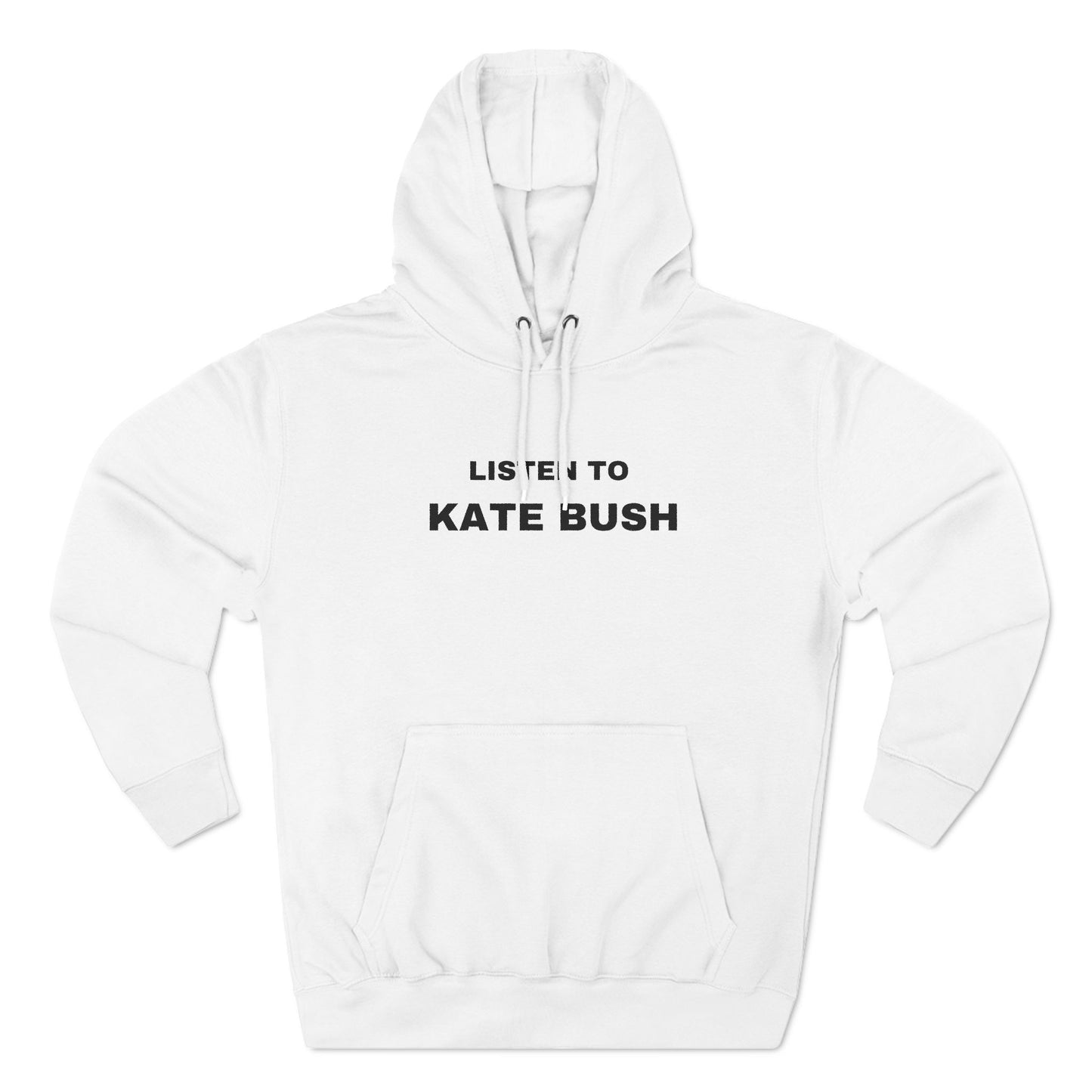 Listen To Kate Bush Three-Panel Fleece Hoodie