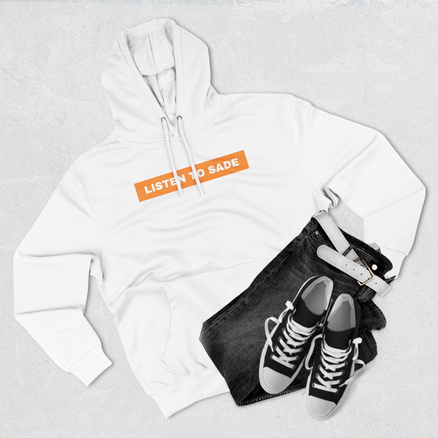 Listen to Sade Three-Panel Fleece Hoodie