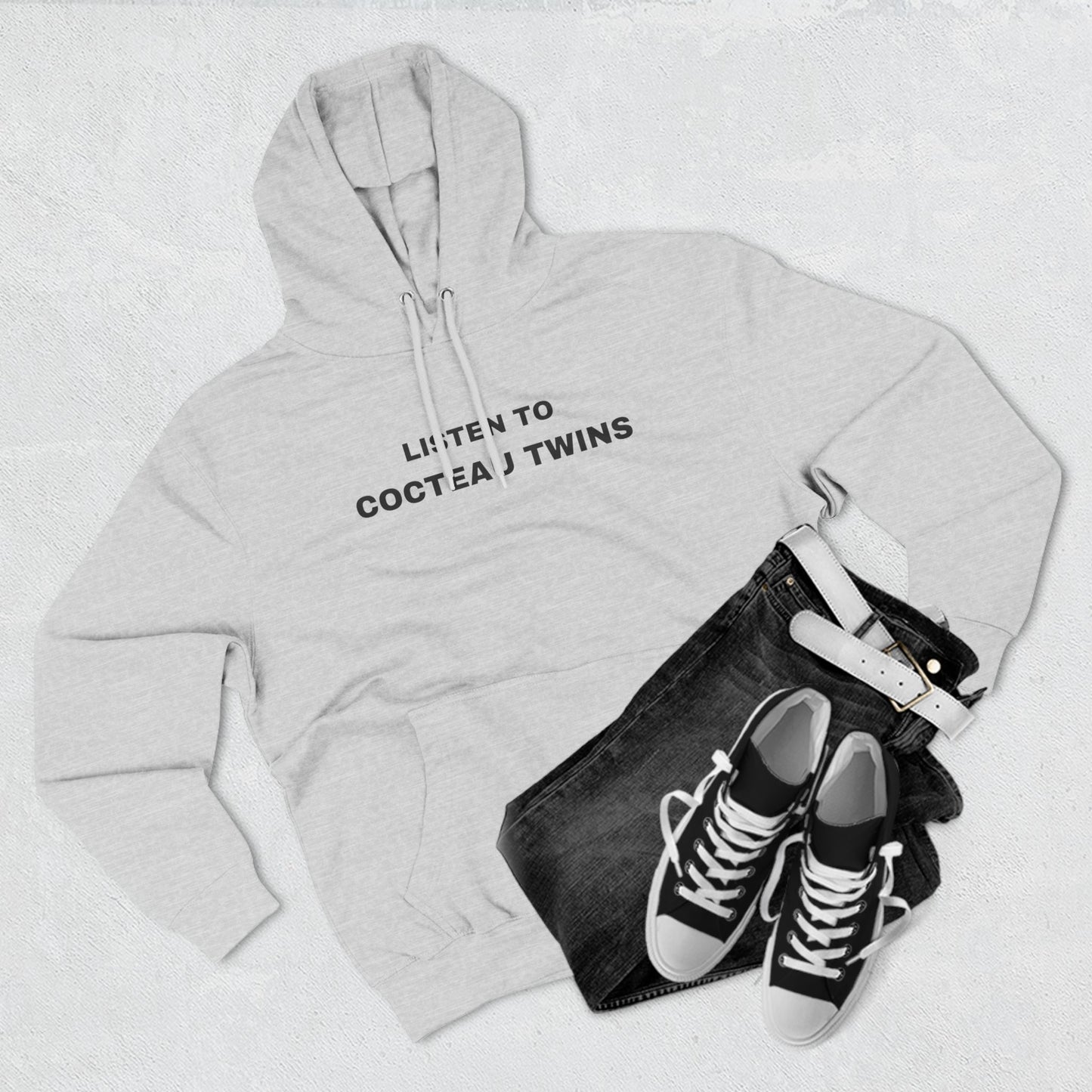 Listen To Cocteau Twins Three-Panel Fleece Hoodie