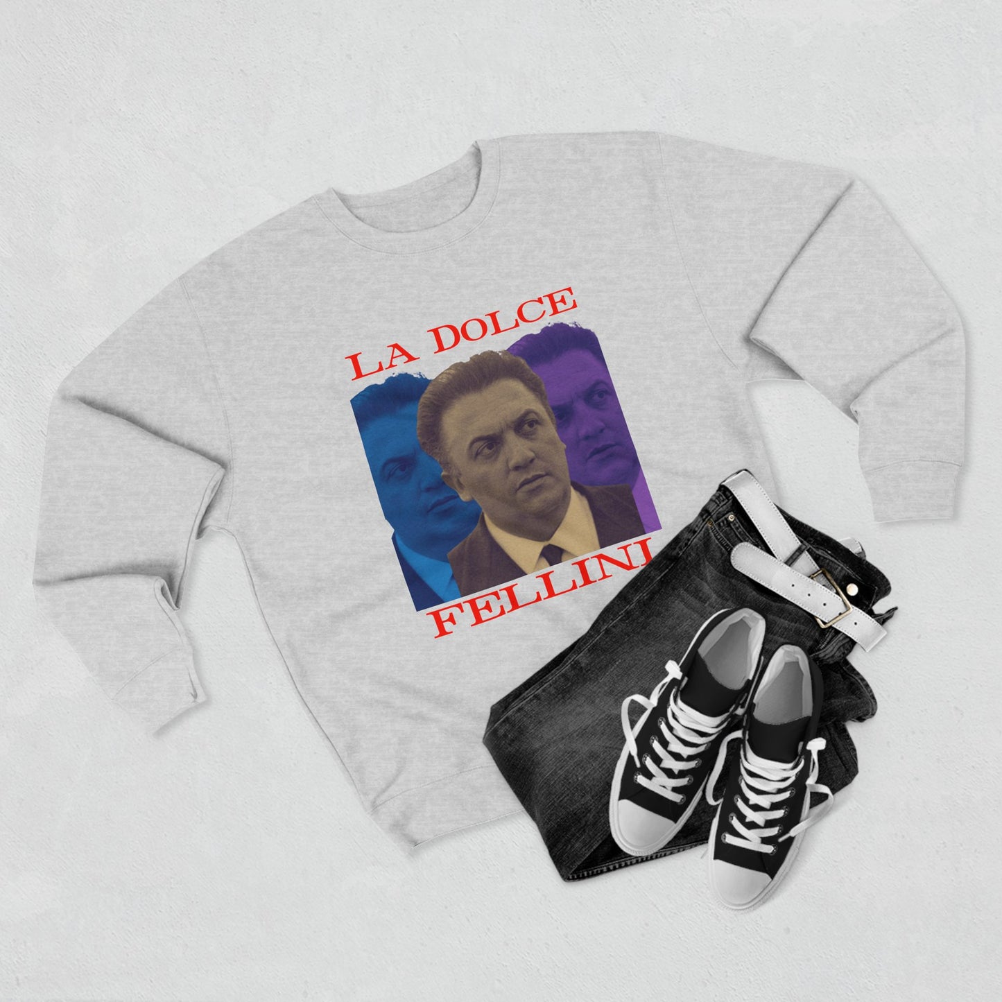 La Dolce Fellini Unisex Crewneck Sweatshirt