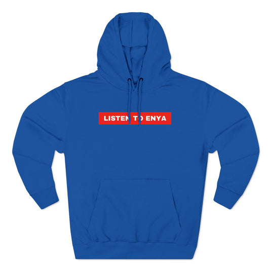 Listen to Enya Three-Panel Fleece Hoodie