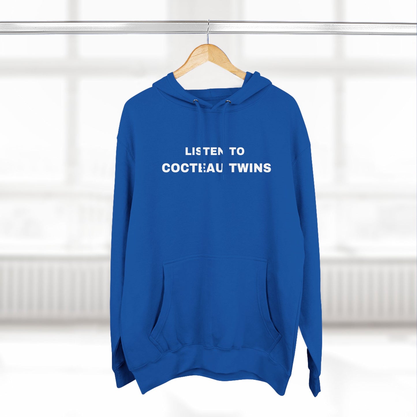 Listen To Cocteau Twins Three-Panel Fleece Hoodie