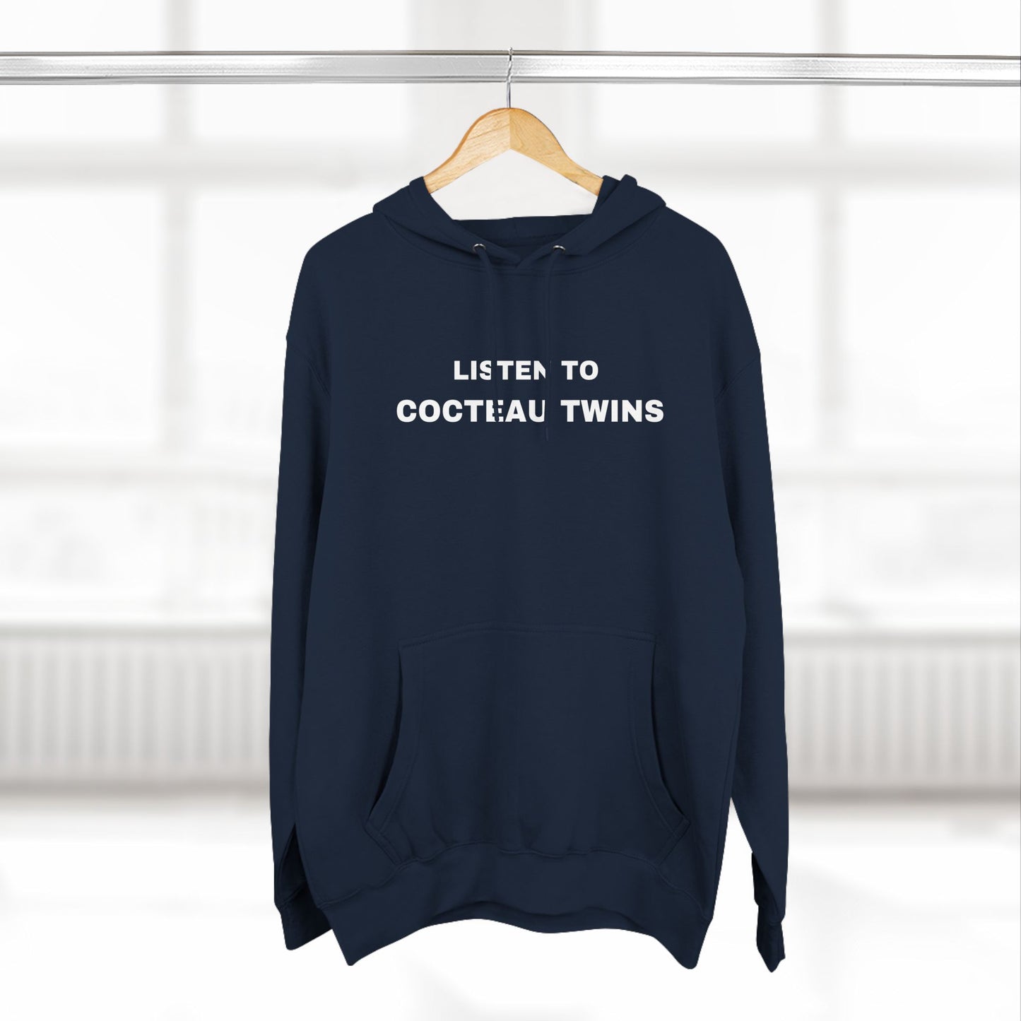 Listen To Cocteau Twins Three-Panel Fleece Hoodie