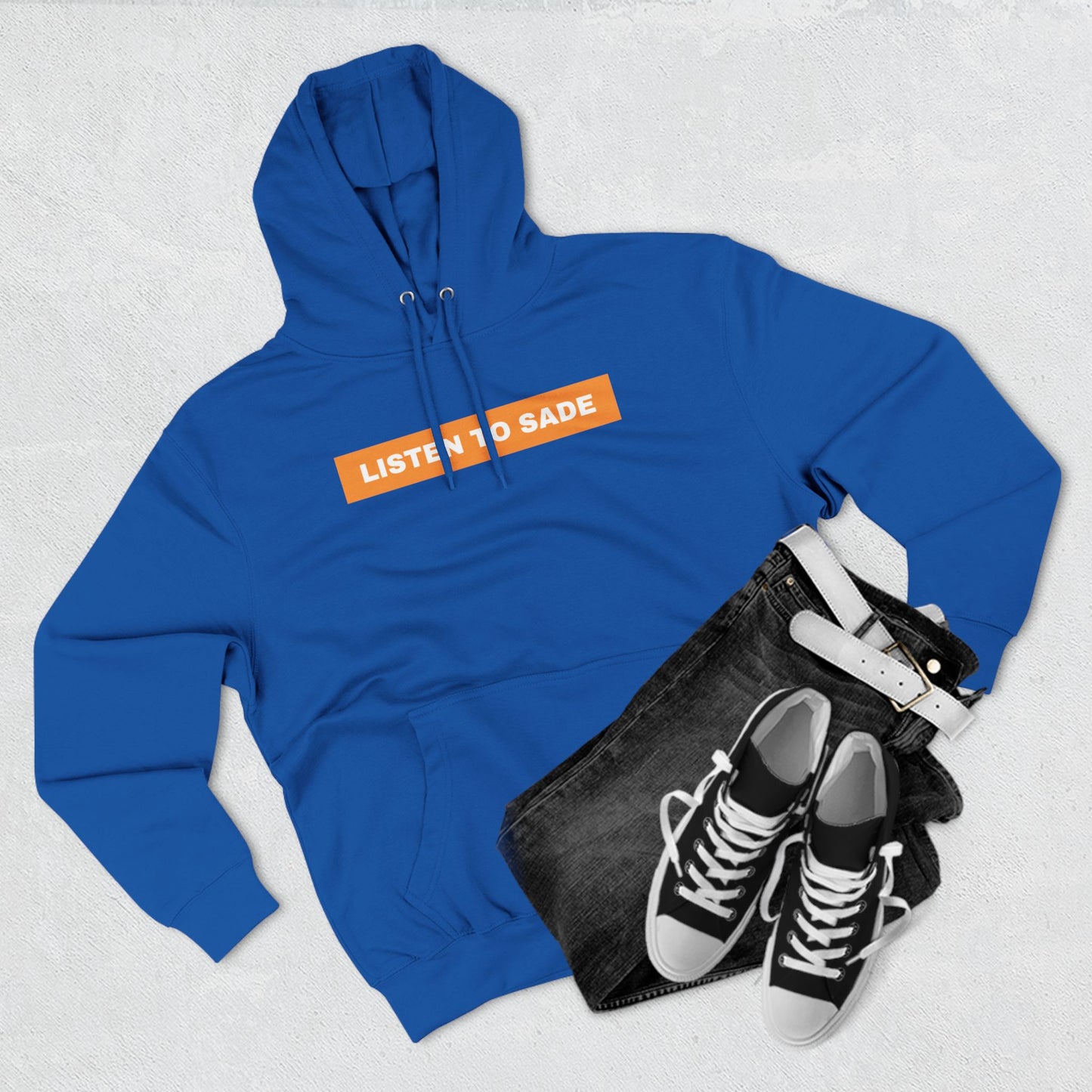 Listen to Sade Three-Panel Fleece Hoodie