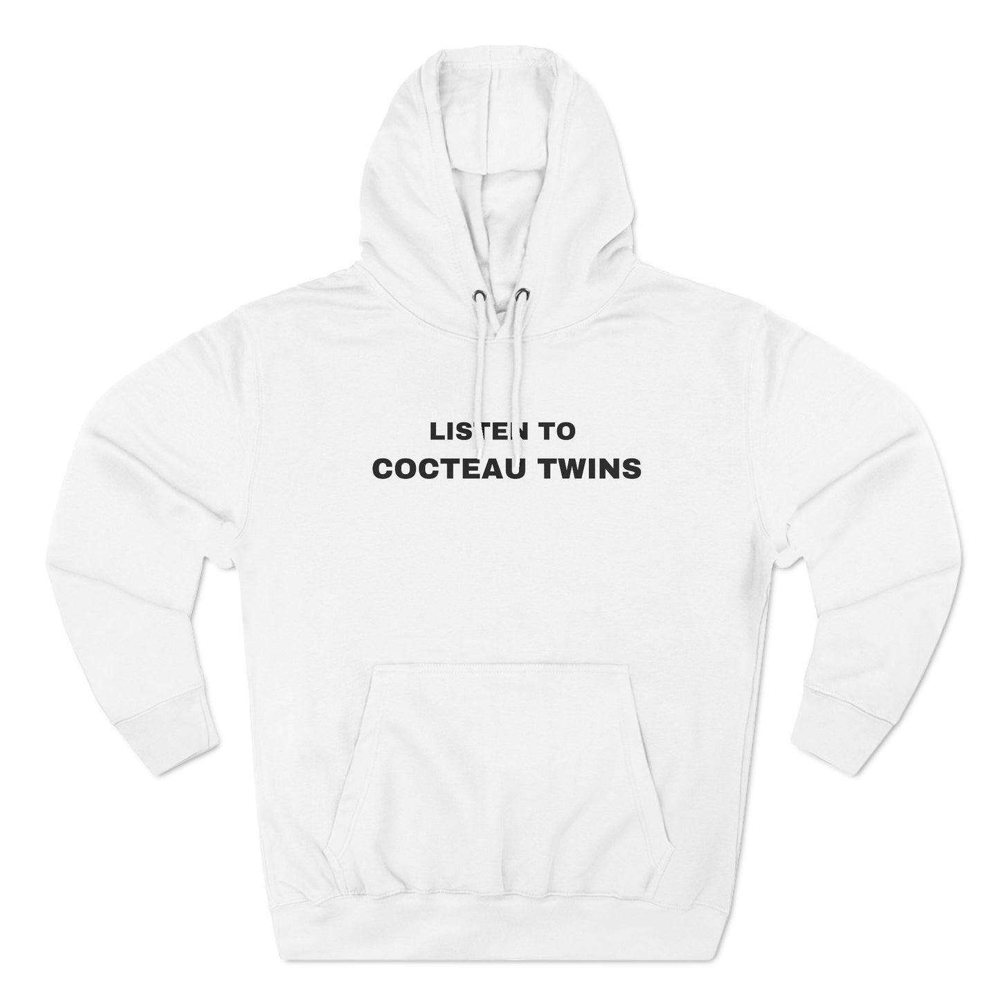 Listen To Cocteau Twins Three-Panel Fleece Hoodie