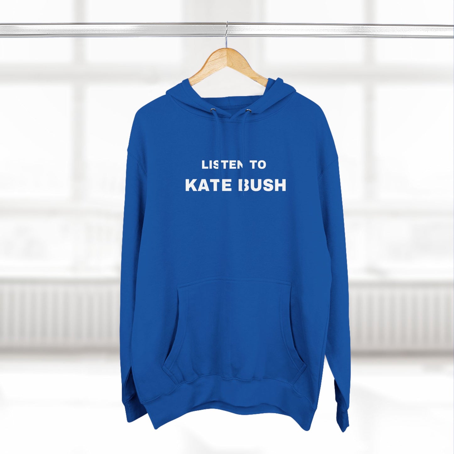 Listen To Kate Bush Three-Panel Fleece Hoodie