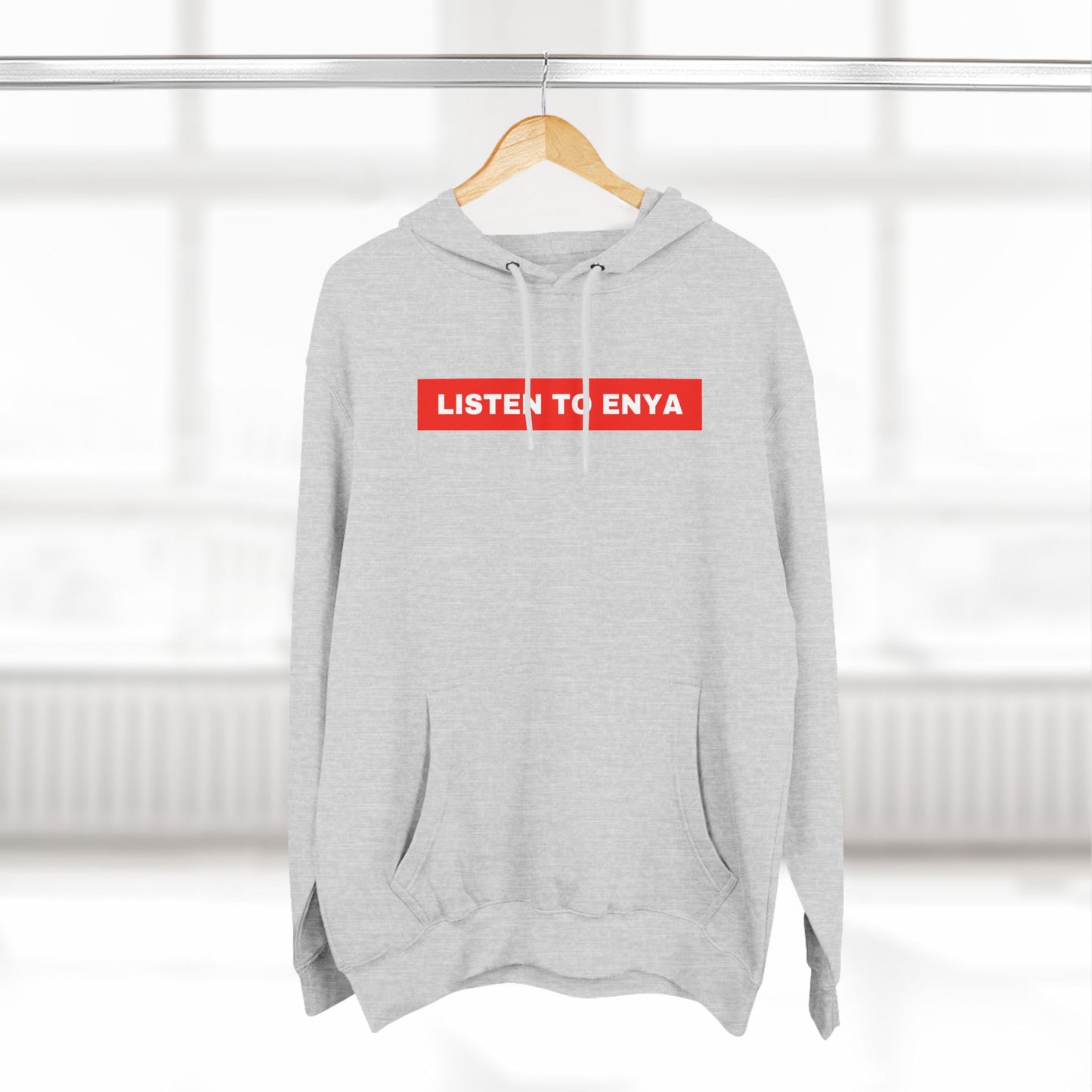 Listen to Enya Three-Panel Fleece Hoodie