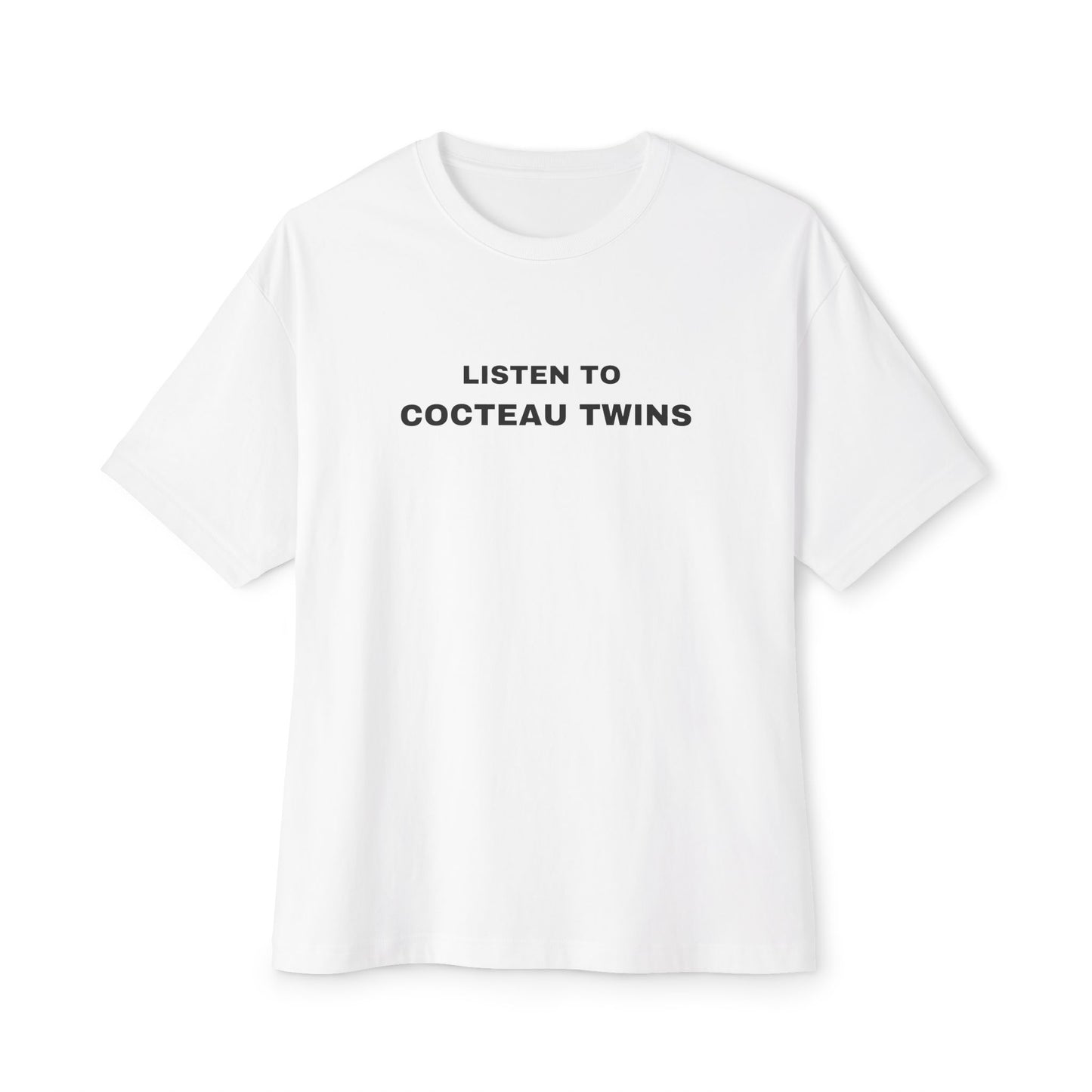 Listen to Cocteau Twins Unisex Oversized Boxy Tee