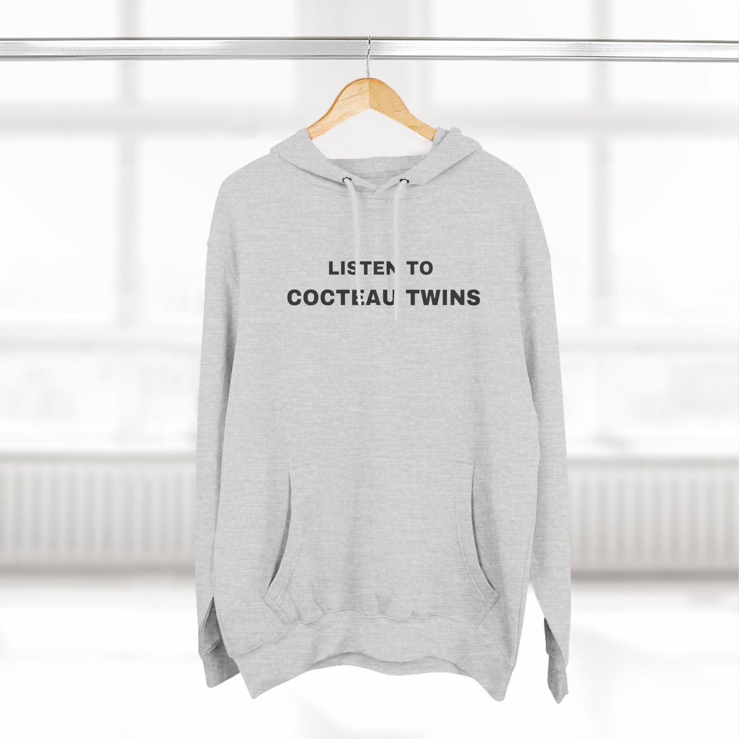 Listen To Cocteau Twins Three-Panel Fleece Hoodie