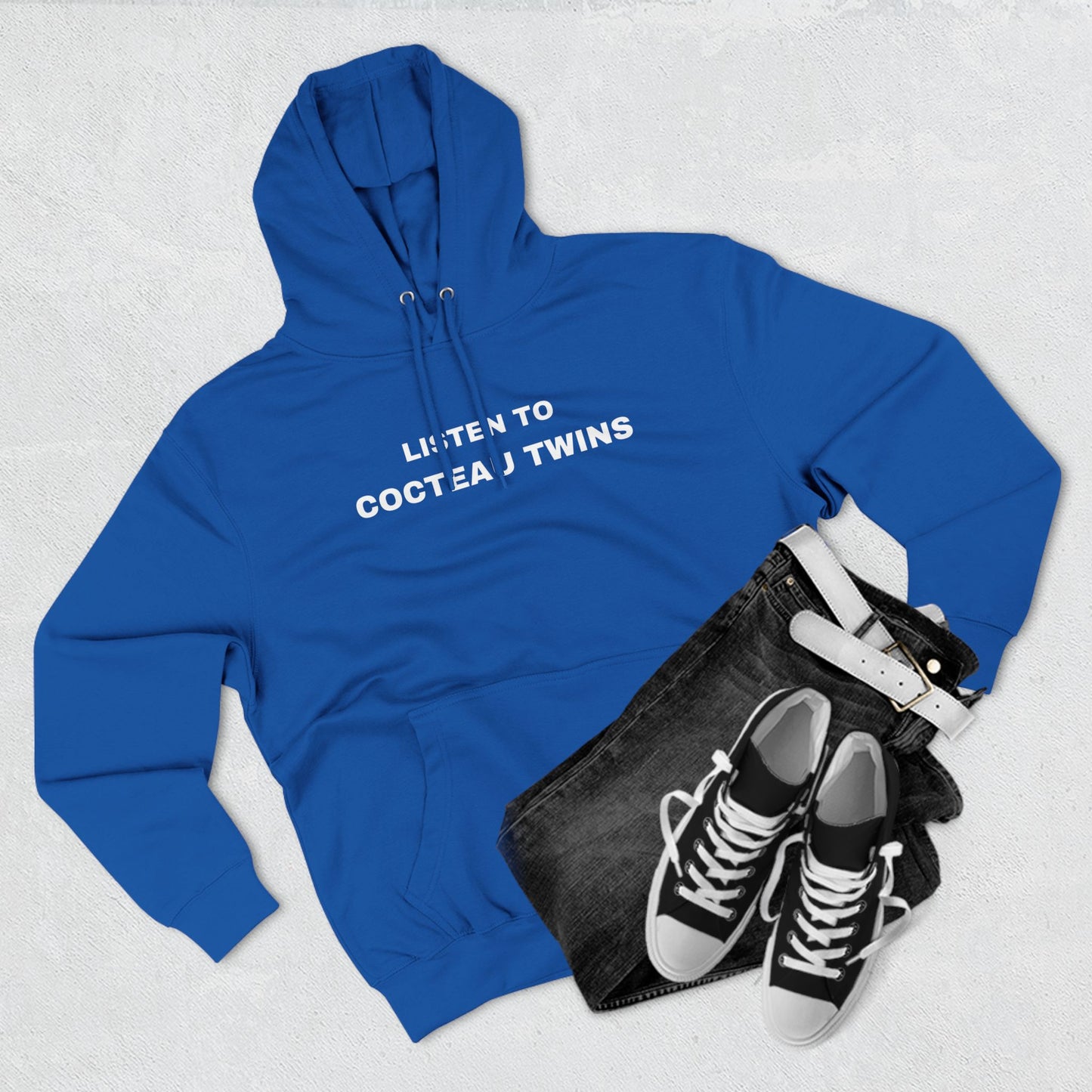 Listen To Cocteau Twins Three-Panel Fleece Hoodie