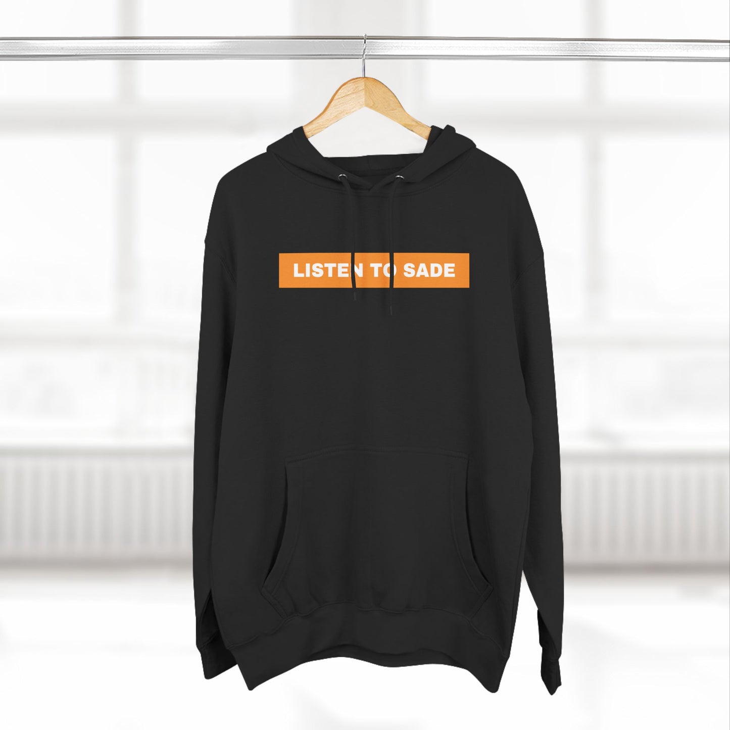 Listen to Sade Three-Panel Fleece Hoodie